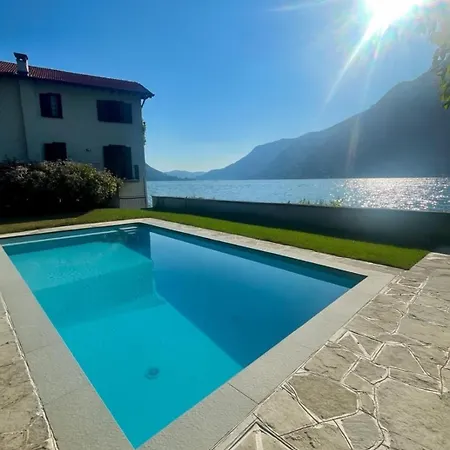Rustica Sul Con Piscina E Molo Privato 度假居