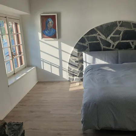 Rustica Sul Con Piscina E Molo Privato Semesterbostad Pognana Lario