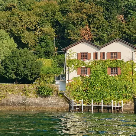 Rustica Sul Con Piscina E Molo Privato Pognana Lario